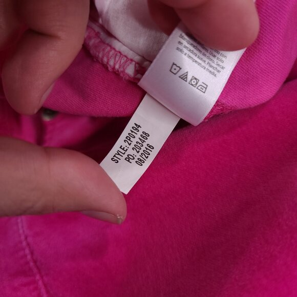 Vineyard Vines Pants Womens 2 Pink Velveteen 5 Pocket Mid Rise Ankle Straight - Picture 9 of 9